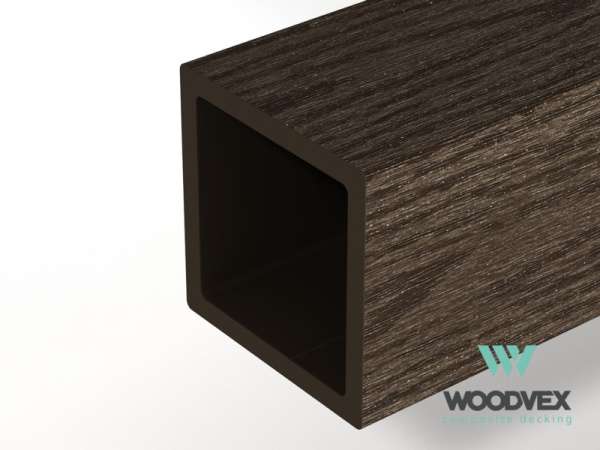 Столб для ограждений Woodvex 100х100х3000 Венге